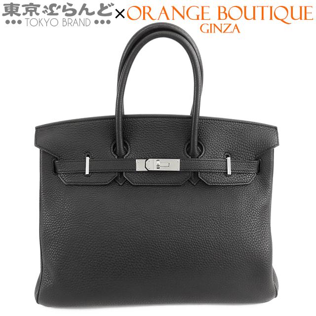 HERMES（エルメス） バーキン 35 □O刻印 ブラック 黒 シルバー金具