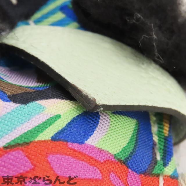 HERMES（エルメス） バディ チャーム アロハ B刻印 ブラックxヴェール
