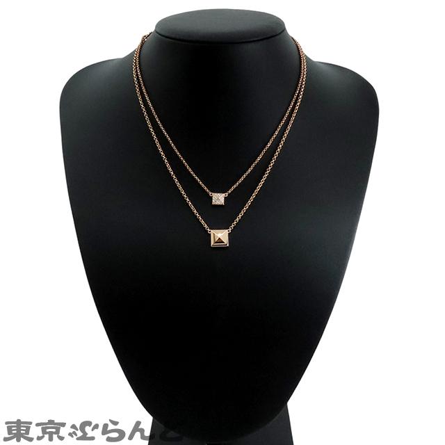 HERMES（エルメス） クルードゥHペンダント ピンクゴールド K18PG