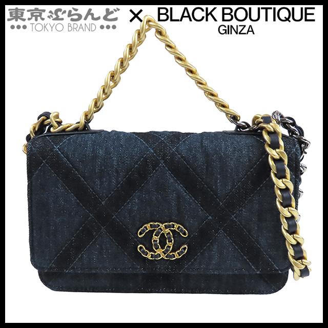 CHANEL（シャネル） シャネル19 AP0957 ブルー ゴールド金具×シルバー