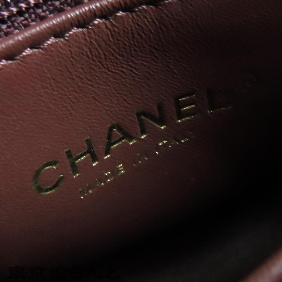 シャネル CHANEL ココハンドル XXS AS2215 ブラック 黒 ゴールド金具 キャビアスキン マトラッセ 2WAY ハンドバッグ チェーンショルダーバッグ 101815105の画像
