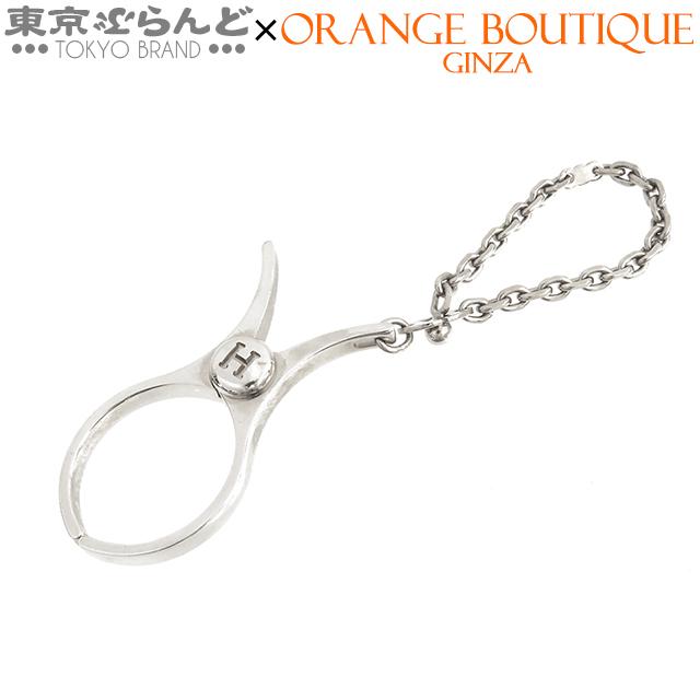 HERMES エルメス フィルー グローブホルダー チャーム シルバー 銀 HERMES（エルメス） フィルー グローブホルダー シルバー メタル