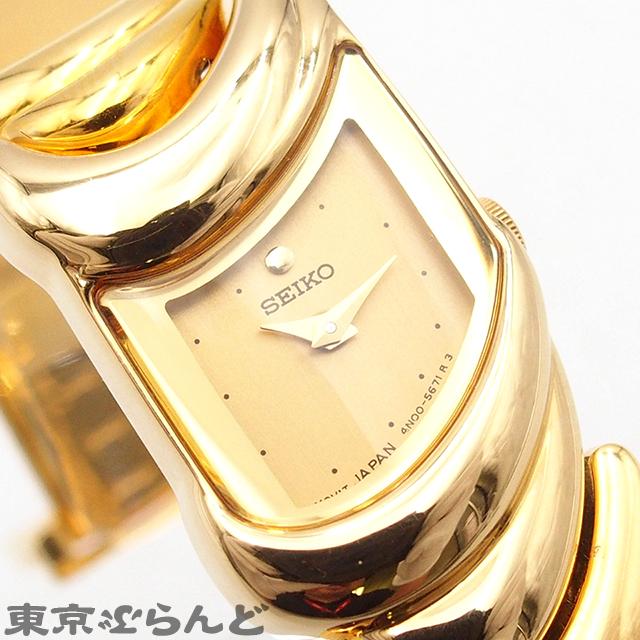 SEIKO（セイコー） リボリ 4N00-6190 シャンパンゴールド GP 腕時計