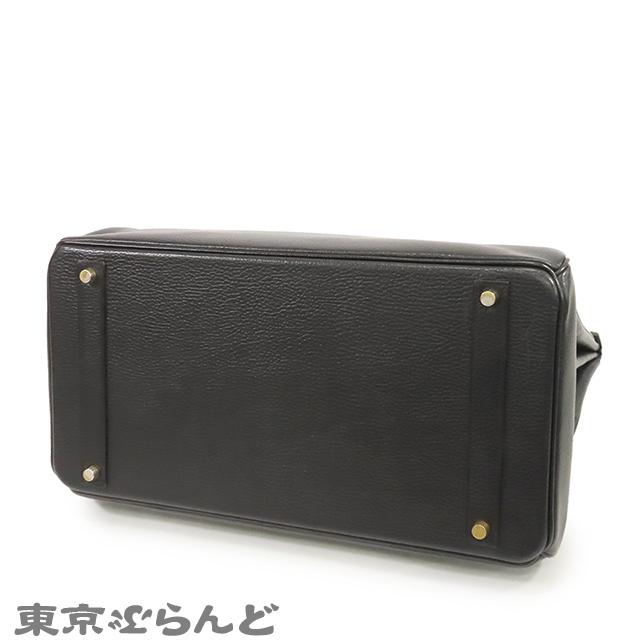 HERMES（エルメス） バーキン40 □F刻印 黒 ブラック ゴールド金具