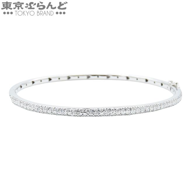 【Ponte Vecchio】K18WG ダイヤモンド ブレスレット バングル Ponte Vecchio（ポンテヴェキオ） バングル ホワイトゴールド K18WG