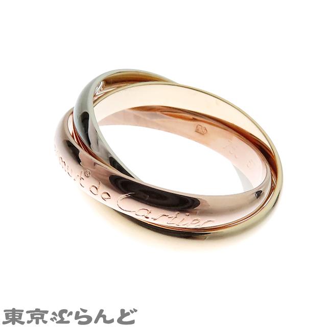 Cartier（カルティエ） トリニティリング スリーカラーゴールド K18PG