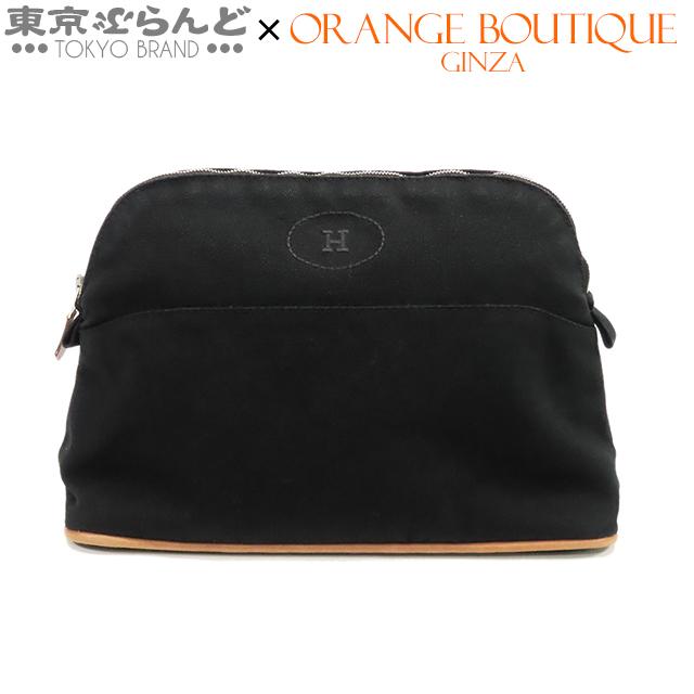 HERMES ボリードポーチMM 黒ブラック