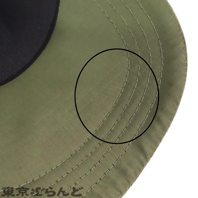 MONCLER（モンクレール） リバースロゴ キャップ カーキオリーブ