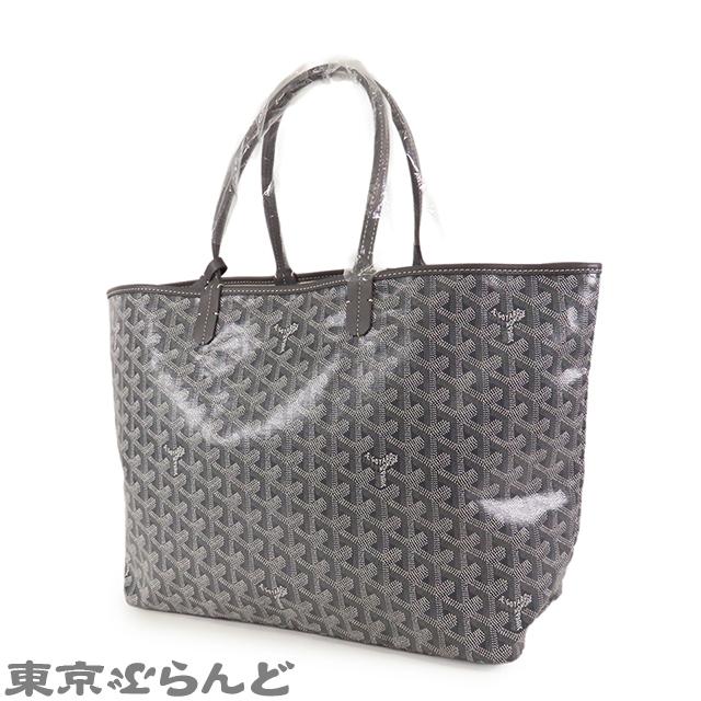 A*様 GOYARD ゴヤール サンルイPM トートバッグ グレー　ポーチ付き GOYARD（ゴヤール） サンルイ PM グレー PVCコーティングキャンバス