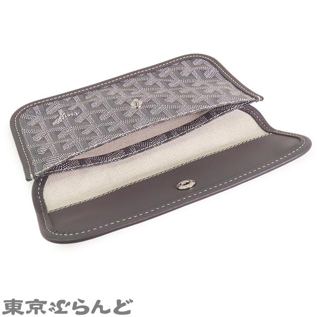GOYARD（ゴヤール） サンルイ PM グレー PVCコーティングキャンバス