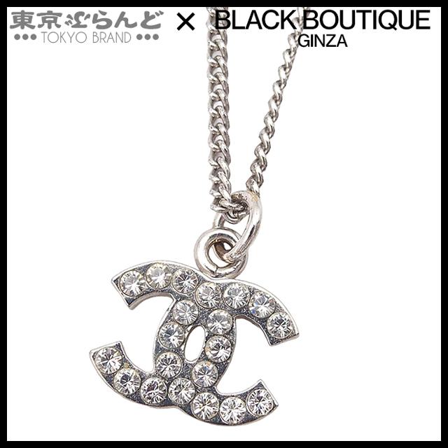 CHANEL（シャネル） ネックレス シルバー メタル ラインストーン ココ