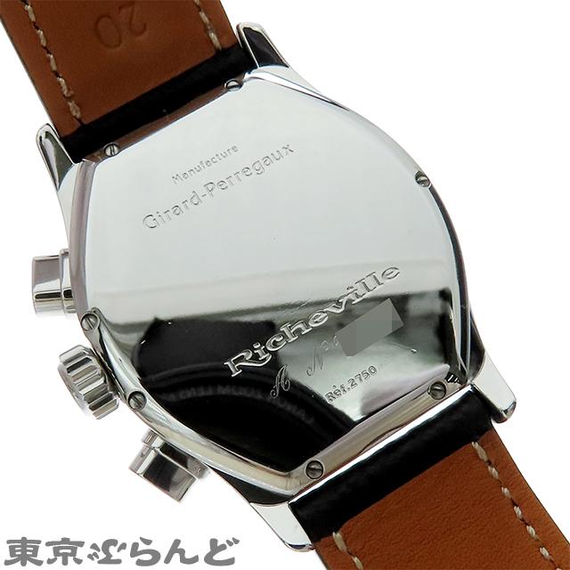 ジラールペルゴ リシュビル Ref.2750 自動巻腕時計 ジラール・ペルゴ（GIRARD-PERREGAUX） リシュビル 2750 ブラック SS