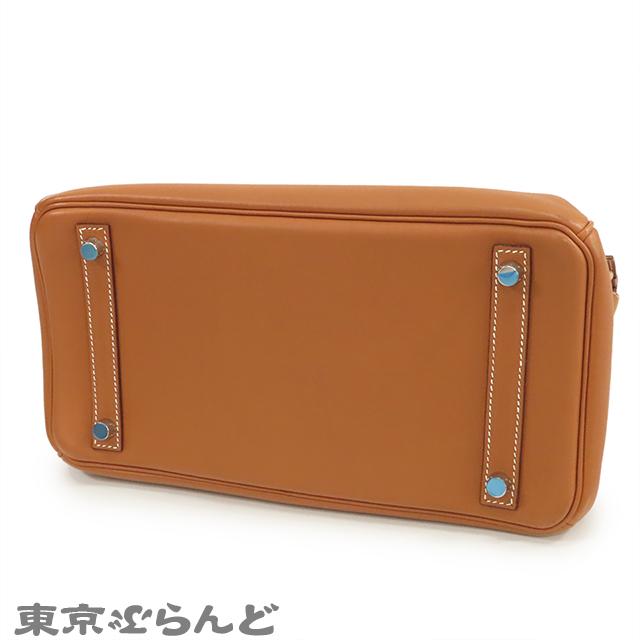 HERMES（エルメス） バーキン30 □K刻印 茶 ゴールド シルバー金具
