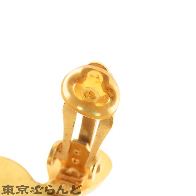 CHANEL（シャネル） イヤリング ゴールド メタル ラインストーン ココ