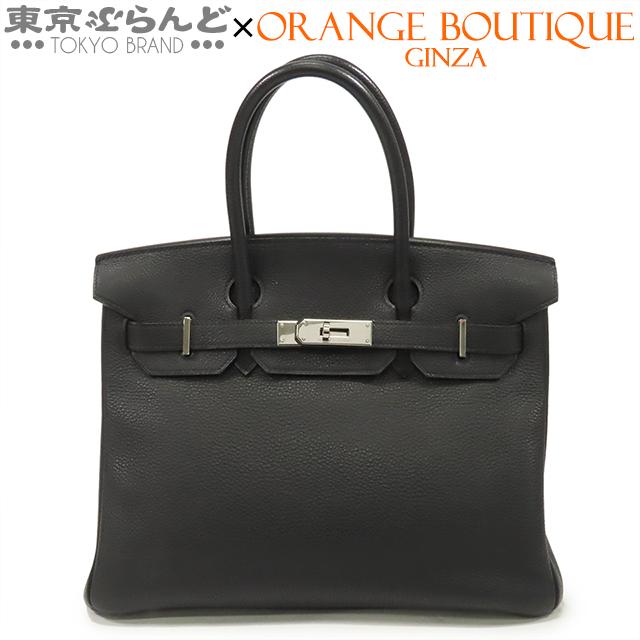 HERMES（エルメス） バーキン30 □F刻印 黒 ブラック シルバー金具