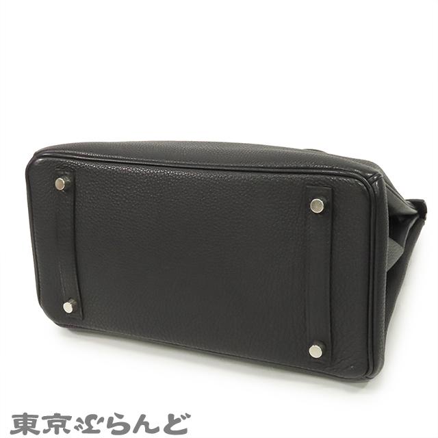 HERMES（エルメス） バーキン30 □F刻印 黒 ブラック シルバー金具