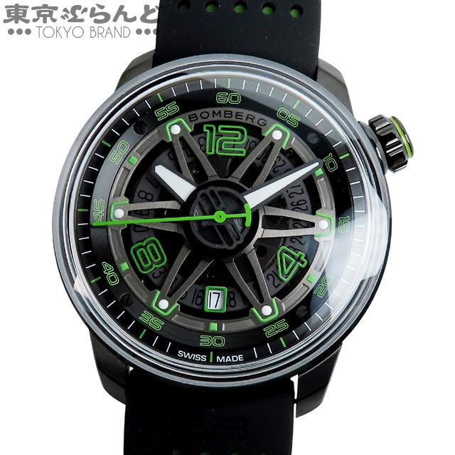 ボンバーグ BOMBERG BB-01 CT43APBA.21-2.11 ブラック SS ラバー