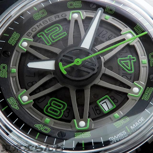 ボンバーグ BOMBERG BB-01 CT43APBA.21-2.11 ブラック SS ラバー