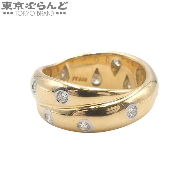 ティファニー リング ツイスト 13号 K18YG TIFFANY&Co.（ティファニー） ドッツ ツイスト イエローゴールド K18YG