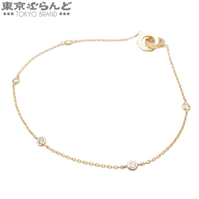 タサキ TASAKI ブレスレット イエローゴールド K18YG ダイヤモンド