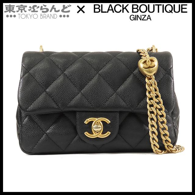 シャネル マトラッセ フラップ ダブル チェーン ショルダー バッグ 黒 シャネル マトラッセ ダブルフラップ チェーンショルダーバッグ