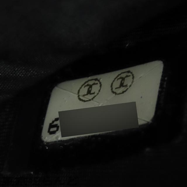 CHANEL（シャネル） 三つ折り財布 ブラック レザー コンパクト ココ