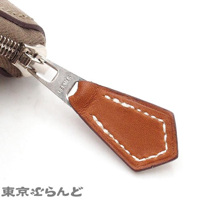 HERMES（エルメス） アザップ シルクイン コンパクト K刻印 エトゥープ 