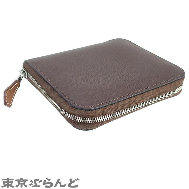 HERMES（エルメス） アザップ シルクイン コンパクト B刻印 モカ 
