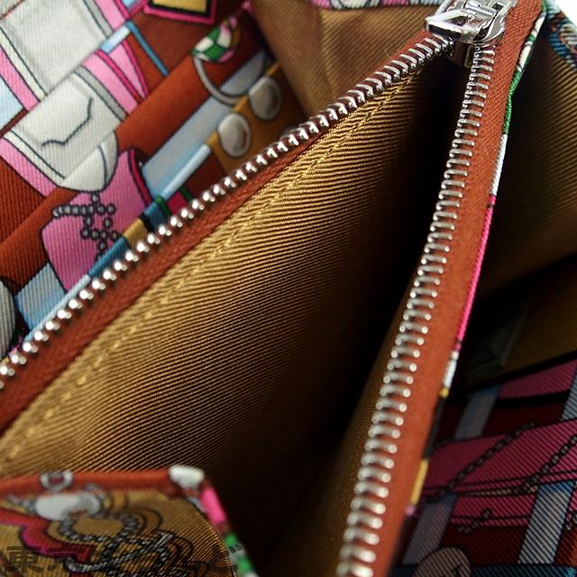 HERMES（エルメス） アザップ シルクイン コンパクト B刻印 モカ 