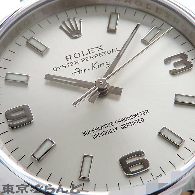 ROLEX（ロレックス） エアキング 114200 M番 シルバー SS オイスター