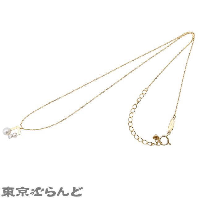 タサキ TASAKI プチ バランスノート ネックレス P 16946 イエロー