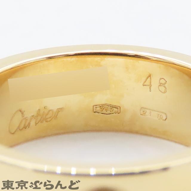 Cartier（カルティエ） ラブリング イエローゴールド K18YG 8号相当 48