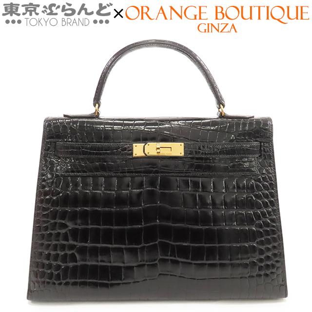 HERMES（エルメス） ケリー32 〇I刻印 黒 ブラック ゴールド金具