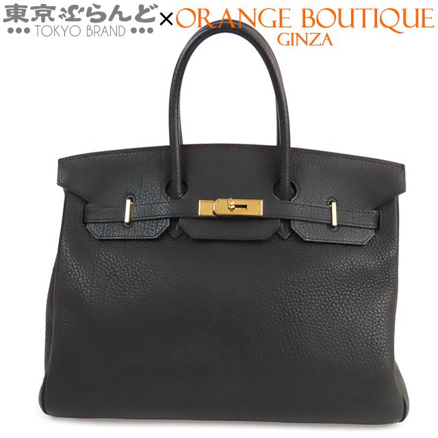 HERMES（エルメス） バーキン 35 □H刻印 ブラック ゴールド金具 