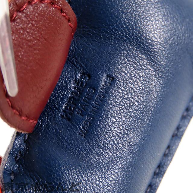 HERMES（エルメス） ロデオ チャーム PM 刻印なし ブルードマルトx