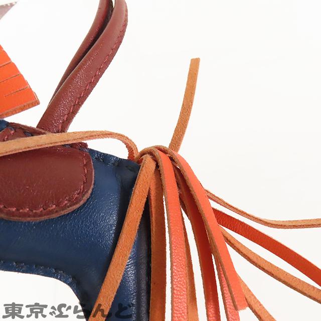 HERMES（エルメス） ロデオ チャーム PM 刻印なし ブルードマルトx