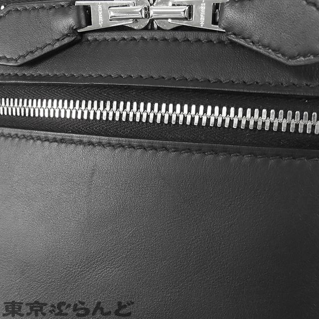 エルメス　シティスライドクロスPM ブラックシルバー金具　美品 HERMES（エルメス） シティスライド クロス PM U刻印 ブラック 黒