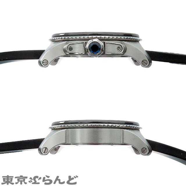 Cartier（カルティエ） カリブル W7100056 ブラック SS ラバー