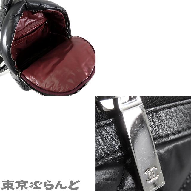CHANEL（シャネル） コココクーン ブラック シルバー金具 レザー