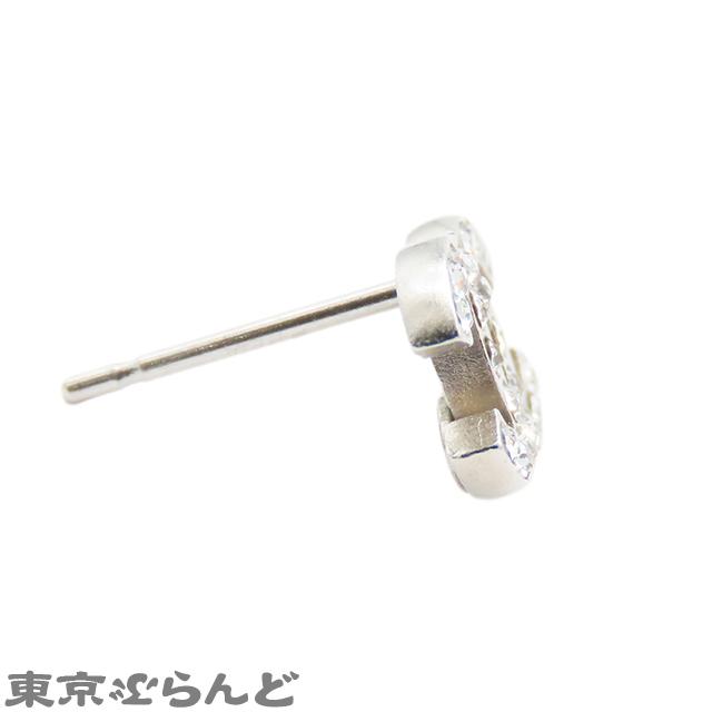 CHANEL（シャネル） ココマーク ピアス シルバー メタル ライン