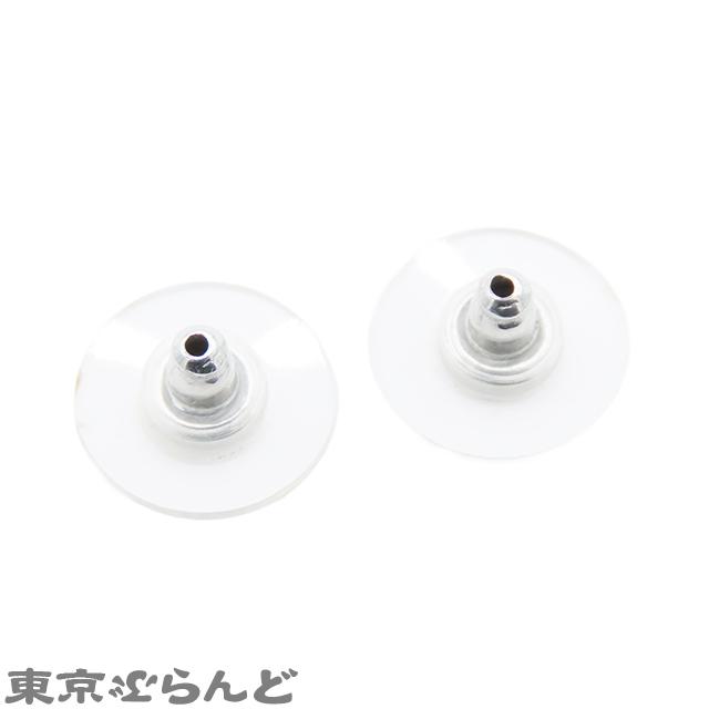 CHANEL（シャネル） ココマーク ピアス シルバー メタル ライン
