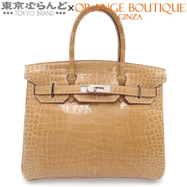 HERMES（エルメス） バーキン 30 □E刻印 ベージュ シルバー金具