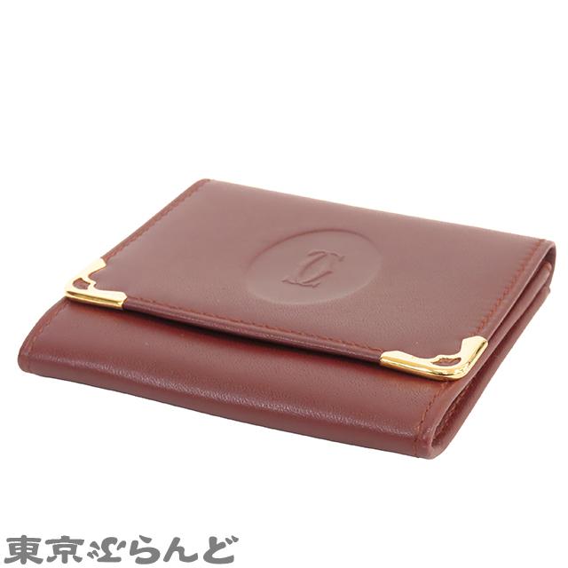 Cartier（カルティエ） マストライン コインパース ボルドー レザー