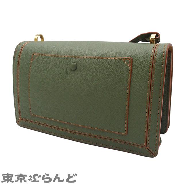 LOEWE（ロエベ） バルセロナ 303.12.W89 グリーン ゴールド