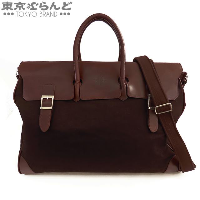 パテックフィリップ PATEK PHILIPPE 2WAY ハンドバッグ ブラウン 茶