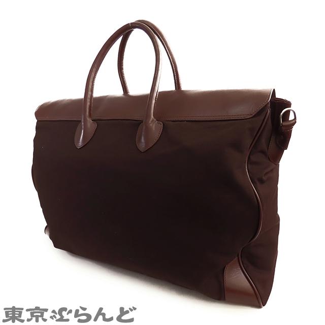 パテックフィリップ PATEK PHILIPPE 2WAY ハンドバッグ ブラウン 茶