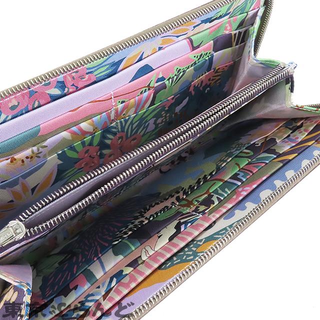 エルメス HERMES アザップ ロング シルクイン 自由に！ W刻印 エトゥープ シルバー金具 エプソン ラウンドファスナー長財布 レディース 25XM 101831770の画像