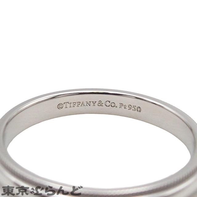 TIFFANY&Co.（ティファニー） ミルグレイン バンドリング プラチナ