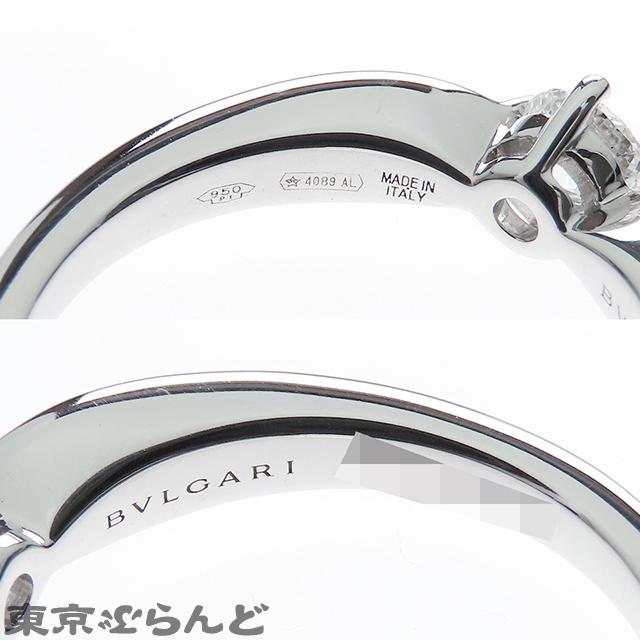 BVLGARI（ブルガリ） デディカータアヴェネチアリング 345183 プラチナ