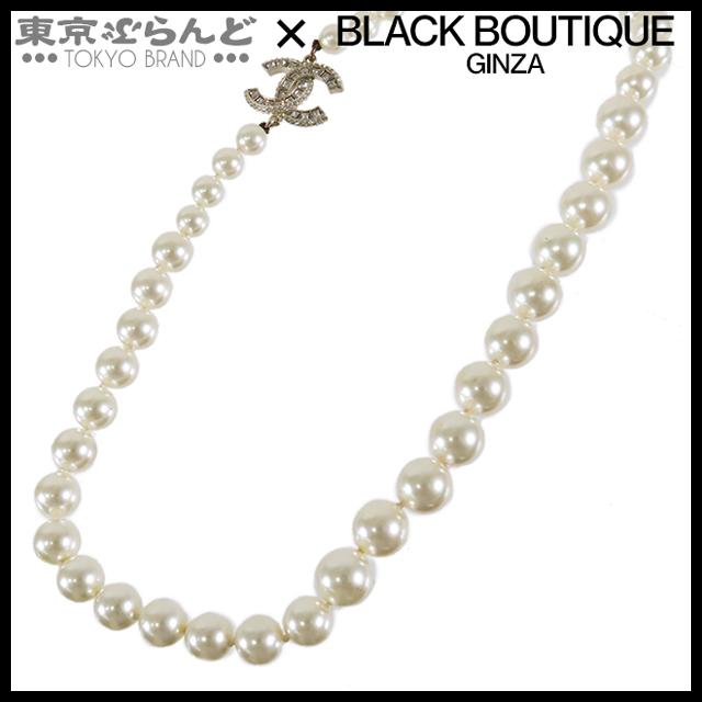 CHANEL（シャネル） ココマーク ロングネックレス A16V ホワイトx